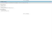 Tablet Screenshot of laughlinkennel.com